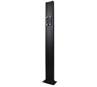 Support de chargeur EV, support de piédestal antirouille robuste, support de câble durable pour station de charge de véhicule électrique intérieur/extérieur, design en acier inoxydable