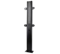 Support de chargeur EV, support de piédestal antirouille robuste, support de câble durable pour station de charge de véhicule électrique intérieur/extérieur, design en acier inoxydable