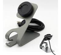 Support de chargeur pour Garmin Venu 3S et Fenix 7X, câble de chargement/Vivoactive 3 4 4s, cordon de station d'accueil pour Fenix 5 5X Plus 6 6X 6s/Instinct2 Dark Gray