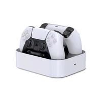 Support De Chargeur Rapide Double Usb Type C Pour Manette De Jeu Sans Fil, Station De Charge Pour Dualsense/Ps5 Pour Play Station 5