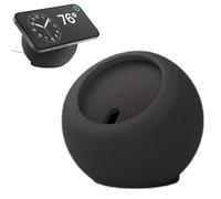 Support de chargeur sans fil - Support de charge magnétique en silicone pour bureau, station d'accueil anti-rayures, base de gestion des câbles portable pour garder le bureau organisé pour les