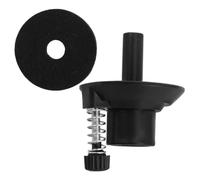 Support de Charleston pour Batterie, Ensemble 1 Set, Noir, Métal | Pièces en Plastique et Feutre, Support Stable, Usage pour Cymbale et Kit, Accessoires pour Création Musicale