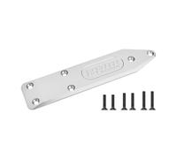 Support de châssis avant et arrière en alliage d'aluminium 7075-T6 pour mise à niveau de camion Arrma 1:8 Notorious 6S V6/Outcast 6S - Argent