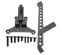 Support de châssis Avant RC en Alliage d'aluminium, Durable, léger, Support de Mise à Niveau des Performances pour Voiture TRAXXAS Sledge 4WD 1/8 RC (Noire)