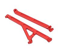 Support de châssis en alliage, ensemble de renforts de liaison, mise à niveau, amélioration de la stabilité, LOSI Lasernut U4 Tenacity 1/10 RC Off Road Car Parts (Rouge)