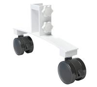 Support de chauffage infrarouge universel en métal avec roulettes - Support mobile pour panneau infrarouge et accessoires pour systèmes de chauffage - Design durable et réglable