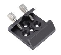 Support de chercheur, embase de Montage Rapide en Aluminium à Queue d'aronde avec 4 Trous et vis M4, Support de télescope pour chercheur Optique