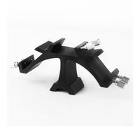 Support de chercheur, triple montage d'étoiles avec vis métalliques, alliage d'aluminium noir pour télescopes, guide d'observation astronomique