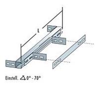 Support de chevron Bertrams Camino-fix 02SH universel pour tous les diamètres