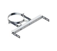 Support de chevron statique avec fixation murale - double paroi - Raab Systèmes DW 160mm