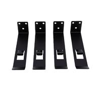 Support de Chouette, Conception de Clip en Acier au Carbone à Haute | Antirouille, Ajustement flexible, Kit d\'installation complet