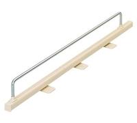 Support de cintres HETTICH avec coulisse sur la base de Quadro - 400 mm - Argenté - 9136277
