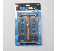 Support de circuit imprimé à souder réglable en acier inoxydable pour petits circuits imprimés jusqu'à 70 mm avec base antidérapante et amovible