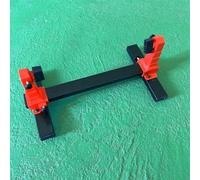 Support de circuit imprimé réglable avec rotation à 360° pour réparation de circuits imprimés, soudure et dessoudage avec base en métal robuste et pinces à ressort (0-300)