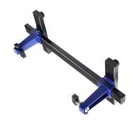 Support de circuit imprimé réglable de 0 à 300 mm avec support de serrage rotatif à 360 ° pour assemblage de carte de circuit imprimé, construction en ABS et métal avec base en caoutchouc pour une