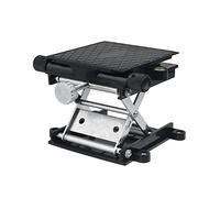 Support de ciseaux pour chat de laboratoire, élévateur manuel de ciseaux scientifique, plate-forme d'élévation noire de laboratoire en alliage d'aluminium, élévateur de table avec support pour chat de