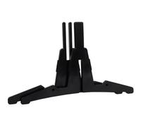 Support de Clarinette à 4 Pieds Démontable pour Flûte et Instruments à | ABS Noir, Rangement Compact et Protection du Pavillon, Pratique pour Répétition et Exposition en Magasin