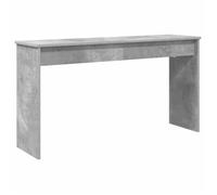 Support de clavier en bois - vidaXL - Gris béton - 120x32x64 cm - Bois d'ingénierie - Durable - Utilisation polyvalente