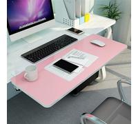 Support de clavier ergonomique pliable pour ordinateur - Support de serrage en bois avec accoudoir de table - Accessoire essentiel pour la maison et le bureau