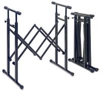 Support De Clavier Et Mixer Réglable Avec Mécanisme Pliable Stagg