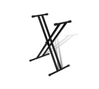 vidaXL Support Clavier Réglable Double Barre en X Support Piano Pied Clavier