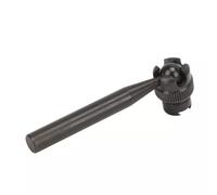 Support de clignotant pour indicateur de test à cadran 8 x 70 mm Montage queue d'aronde avec joint moleté pour bague Compatible avec indicateurs à cadran à levier Construction en acier pour