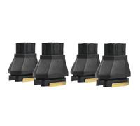 Support De Clignotant pour Moto, Adaptateur pour Poignée, pour Z125 Z250 Z300 Z400 Z650 Z900 pour Ninja 125 250 300 400 650 1000 ZX 2024 Indicateurs de Moto Lumière(4 pièces)