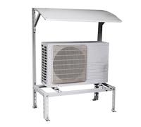 Support de Climatiseur avec Housse De Pluie, Mini Support de Support Robuste, Base de Montage Au Sol pour Mini Climatiseur et CVC Sans Conduit, Supporte Jusqu'à 250 Kg (Size : 90x40x120cm/35x16x47in