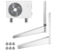 Support de climatiseur de fenêtre - Étagère de support de climatiseur réglable et porteur, support mural universel en acier inoxydable | Support compact pour cadre de fenêtre, pour dortoir, bureau, so