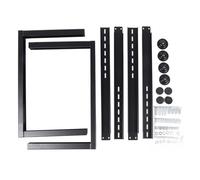 Support de climatiseur divisé Support de sol en acier robuste Support de charge élevée pour climatiseurs sans conduit Système de pompe à chaleur Installation d'unité extérieure