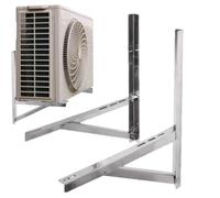 Support de climatiseur en acier inoxydable Climatiseur pliable | Mini Split Support Mural Pour Condenseur Sans Condenseur Mini Split Hvac Chauffage Extérieur