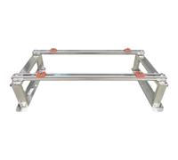 Support de climatiseur pour unité extérieure, mini-split, support au sol pour climatiseurs, système de pompe à chaleur, sans perçage, pour fenêtre, AC Br (