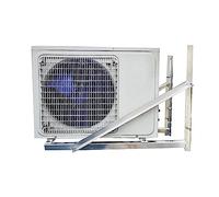 Support de Climatiseur，Support de Montage Mural Universel Mini Split，Support AC Climatiseurs Universels sans Conduits Pompes À Chaleur Base de Support de Condenseur，pour Compresseurs et Systèmes CVC