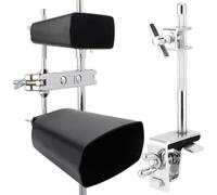 Support de cloche de vache, kit de batterie jazz, support de tambour, pince multiple, cerceau durable, ajustement haut ou bas pour batterie