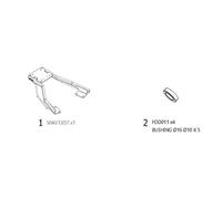 Support de coffre arriere SHAD pour Suzuki Avenis 125 2023-2025