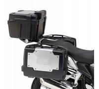 SUPPORT DE COFFRE CENTRAL HONDA CROSSTOURER 1200 / DCT (12-15) ( AVEC PLAQUE MON