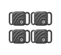 Support de collier en silicone pour animal domestique Ugreen Finder Duo | Silicone, protection étanche, ajustement sécurisé anti-perte, installation facile, lot de 4, couleurs vives pour chiens et
