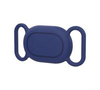 Support de collier étanche en silicone pour Xiaomi Smart Tag, étui de protection anti-perte avec ajustement sécurisé pour chiens et chats, couverture souple (bleu marine)
