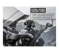 Support Quad Lock Moto Sportive Noir