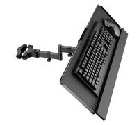 Support de colonne pour tiroir clavier Support pour clavier et souris convient à la plupart des claviers standard supporte jusqu 1kg