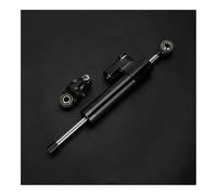 Support De Commande Linéaire Inversé Pour Amortisseur De Direction Moto Pour V-STROM 650 1000X 1000XT 1050 1050xt Amortisseur Direction(Black Black 255MM)