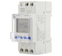 Support de Commutateur de Minuterie Analogique Numérique, Rétro-éclairage Intelligent pour Tm928Ak, Grand pour Rail, Minuterie 220V, Horloges en Temps Réel