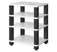 Support de composants audio robuste, support mobile pour tourne-disque et médias AV, solution de stockage pour système stéréo de divertissement