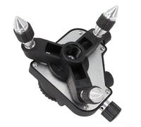 Support de compteur de niveau pour outils de mesure | Adaptateur réglable à 360° avec filetage mâle de 6,35 mm et filetage femelle de 1,6 cm | Construction en alliage d'aluminium