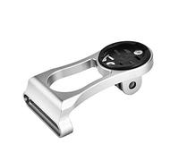 Support de Compteur de vélo en Aluminium avec Extension pour Compteur kilométrique (Argent)