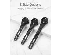 Support de compteur de vitesse en Fiber de carbone NPY, support de guidon intégré pour Wahoo/Bryton/Garmin, accessoires de vélo MBJ-165cm