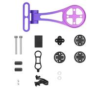 Support de compteur de vitesse facile à installer - Angles réglables - Poids léger - Accessoires de cyclisme - Libération rapide des supports d'ordinateurs de vélo