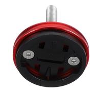 Support de Compteur Vélo en Alliage D'aluminium, Installation Rapide | Vtt et Route, Léger et Discret, Suivi des Données en Temps Réel, Noir ou Rouge