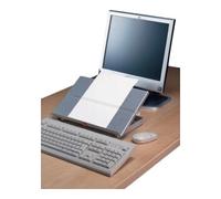 Support de concept B375×I240×P60mm argenté avec distance de vue réglable Quantité:1