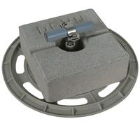 Support de conducteur de toit Dehn avec plaque de support et bloc de béton - 253229